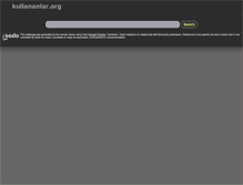 Tablet Screenshot of kullananlar.org